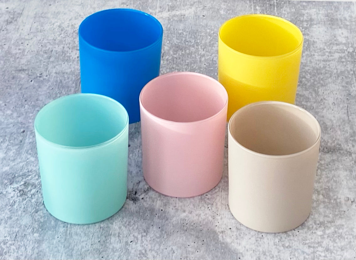 Vibrant Glass Cups
