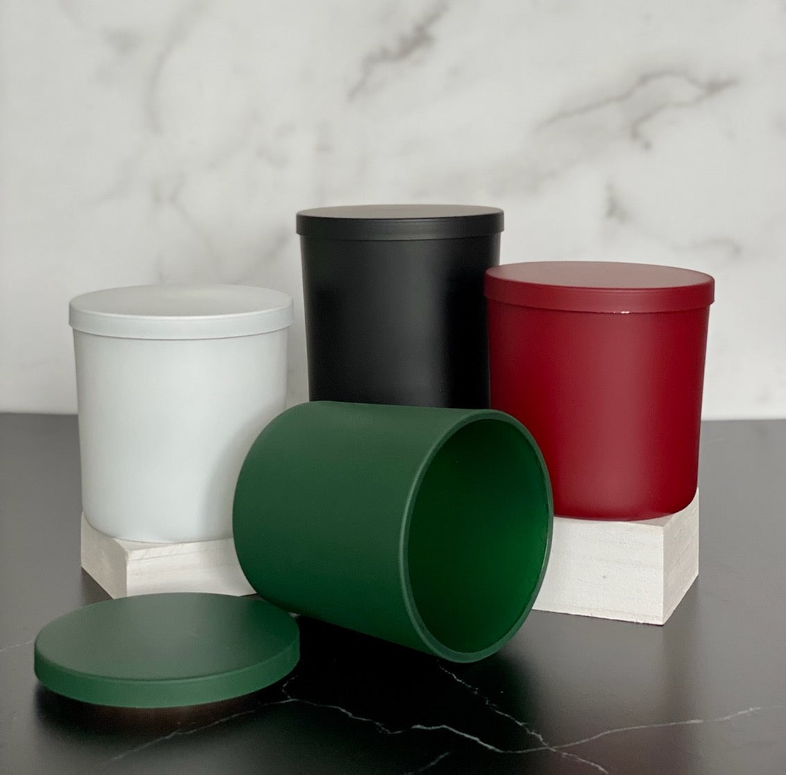 SALE Equinox Vessel with Coordinating Lid | 4 Colors Available | Set of 12 | Just $5.00 Each